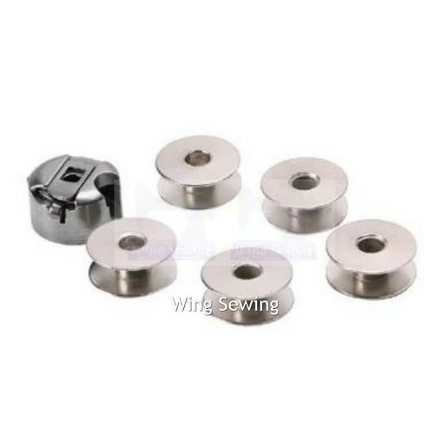 Spul Aluminium HIGHSPEED Spool Bobbin Mesin Jahit Industri Jarum 1
