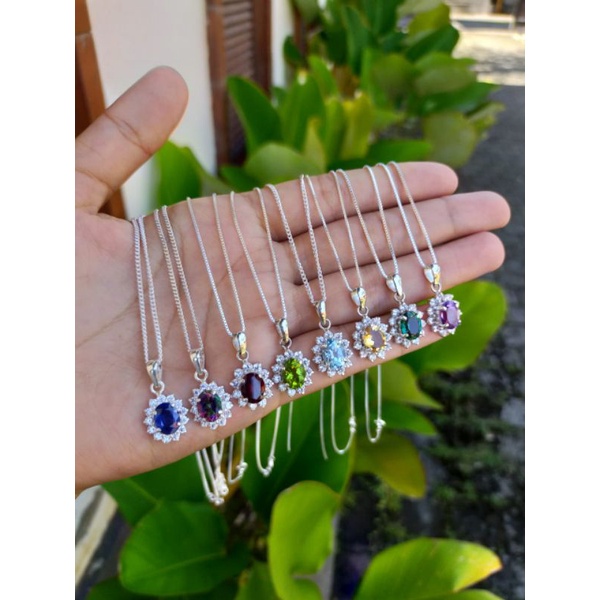 Kalung Perak Lady Permata