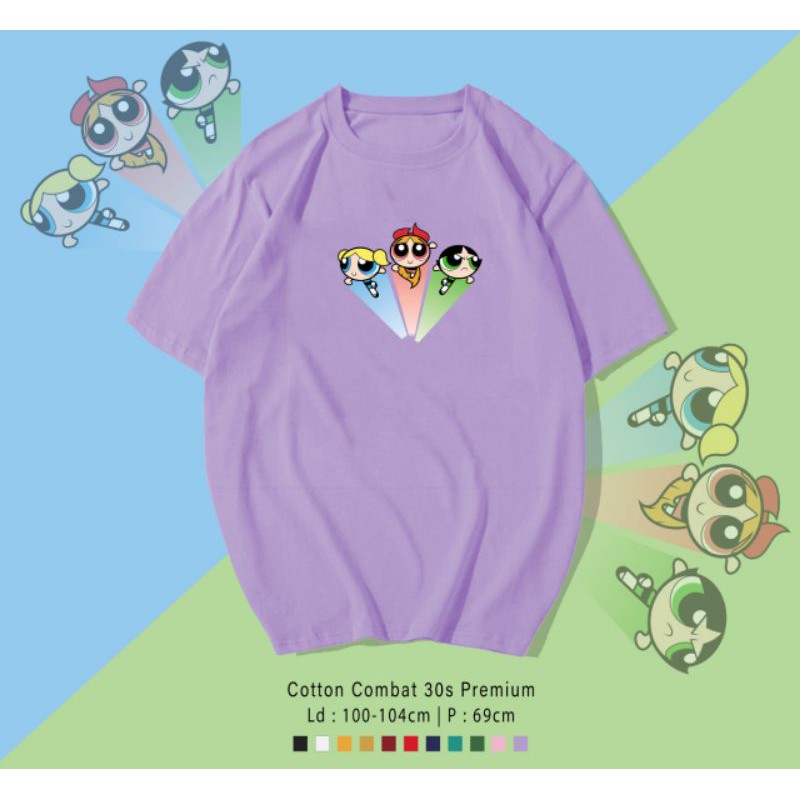 T-SHIRT / TUMLBR TEE KAOS 3PUFFGIRL OVERSIZE PREMIUM