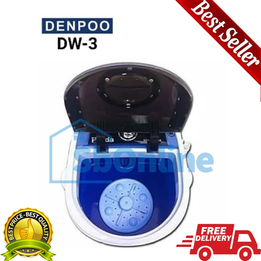 MESIN CUCI MINI DENPOO DW 3