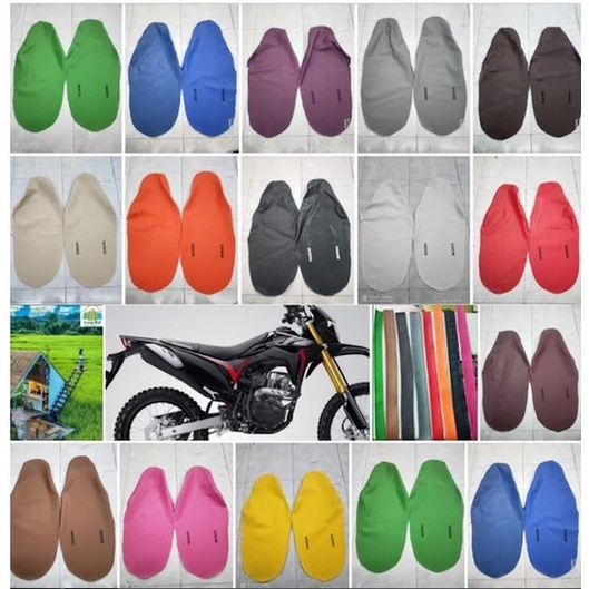 BUNGKUS jok crf / kulit jok motor trail HONDA crf / sabuk jok crf