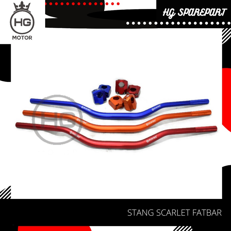 Stang Fatbar Scarlet SCT 878 + Raiser cnc Original