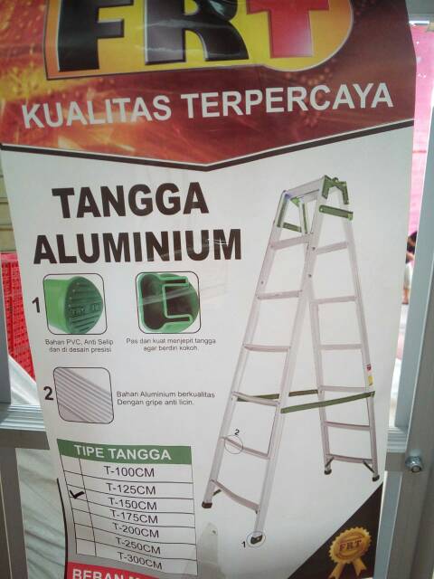 Tangga Alumunium Lipat 150cm