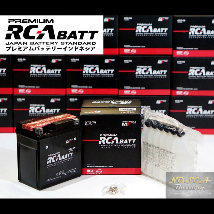 MTR287 AKI VESPA LXV / S / PRIMAVERA - RCA BATT MF AGM GTZ7V / YTZ7V (7AH)