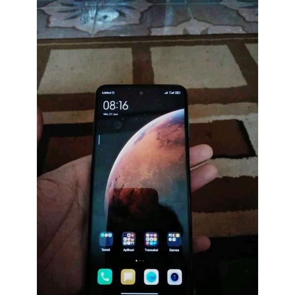 Xiaomi Redmi Note 9 Pro Aurora Blue 8GB+128GB Snapdragon720G 5020mAh