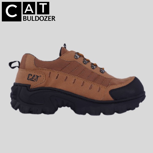 SEPATU CATERPILLAR BULDOZER LOWW SEPATU BOOTS SAFETY PRIA UJUNG BESI - Bisa Bayar Di Tempat