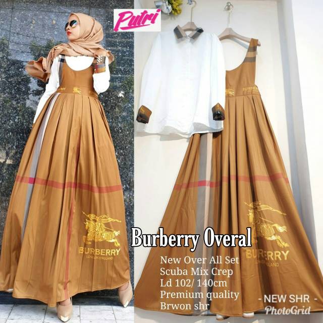 Burberry overal / fashion solo / fashion import