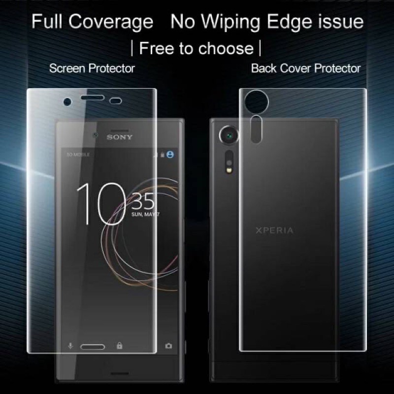 Hydrogel Sony Xperia XZ / XZs / XZ Premium / XZ1 / XZ3 Antigores Depan