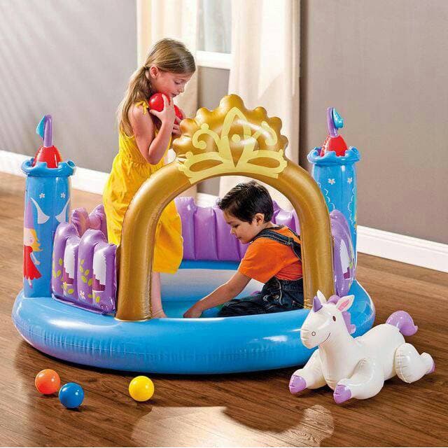 Unik Intex Kolam Castle PRELOVED   Kolam Istana INTEX Berkualitas