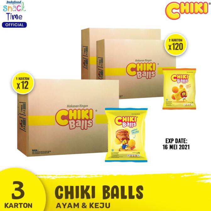 

Pasti Ready Chiki Ball Keju 200 Gr 12 - Free Chiki Ball Keju 10 Gr 120