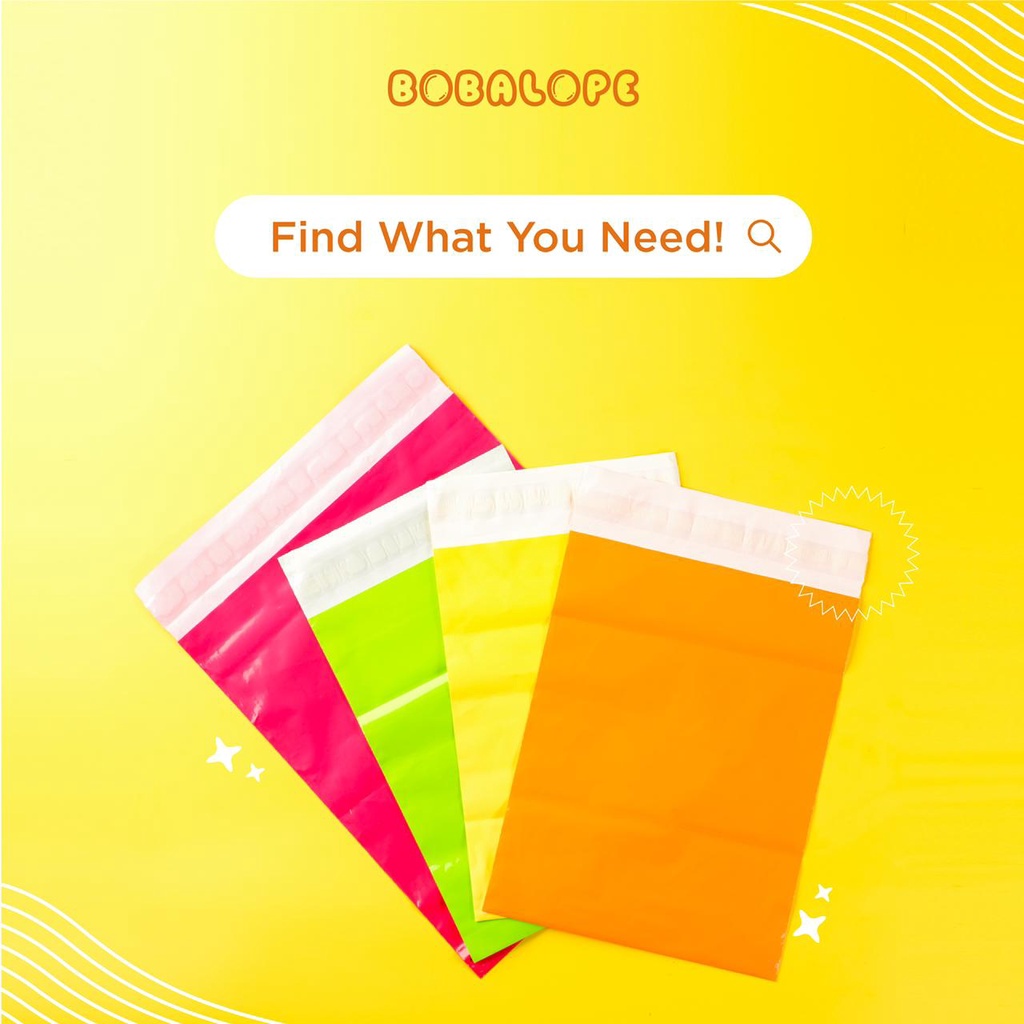 

Bobalope Polymailer 28x42cm Terima Custome Logo/Nama brand)