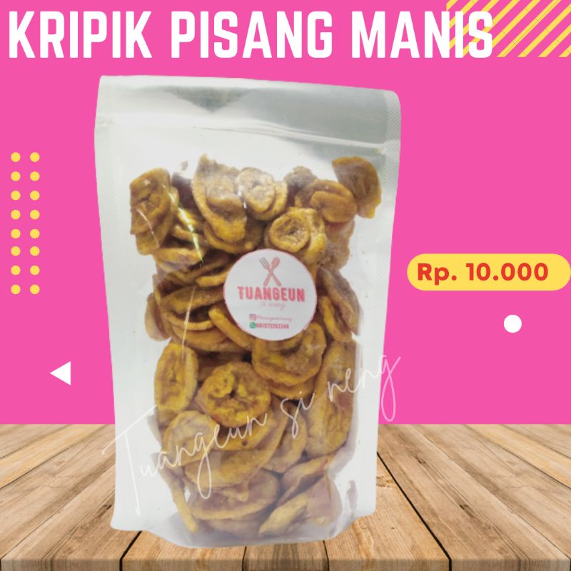 

Kripik pisang manis