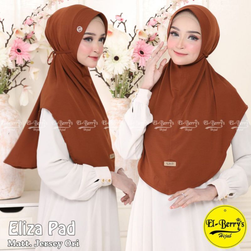 HIJAB INSTAN ELIZA PAD/ BERGO BY EL-BERRY'S