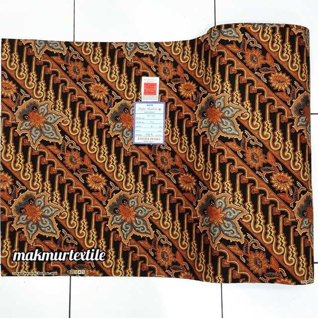 Kain batik katun Batu Raden 86004 / batik Batu Raden