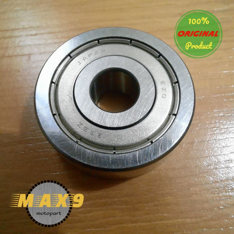 BEARING LAHER 638ZZ Bak Tutup CVT MIO, MIO Smile Sporty Fino Nouvo MIO Soul MERK EZO JAPAN ORIGINAL