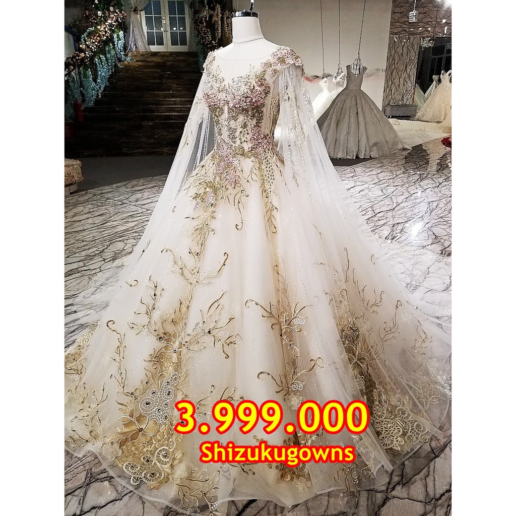 WEDDING GOWN IMPORT GAUN PENGANTIN MURAH SALE PREWEDDING GAUN