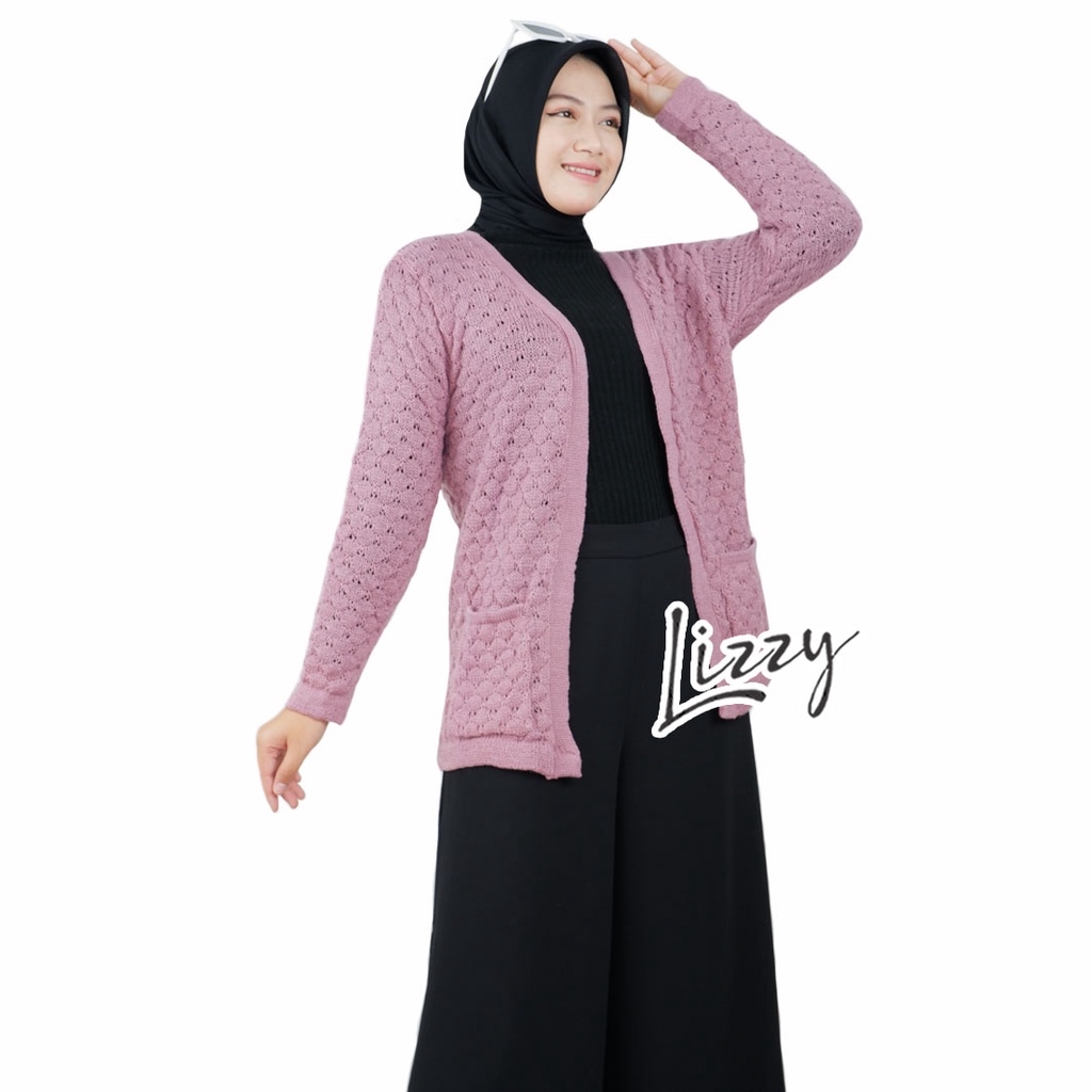 Lizzy - POPCORN BUBBLE CARDIGAN