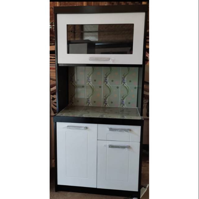 Lemari dapur/sayur 2 pintu hidrolik