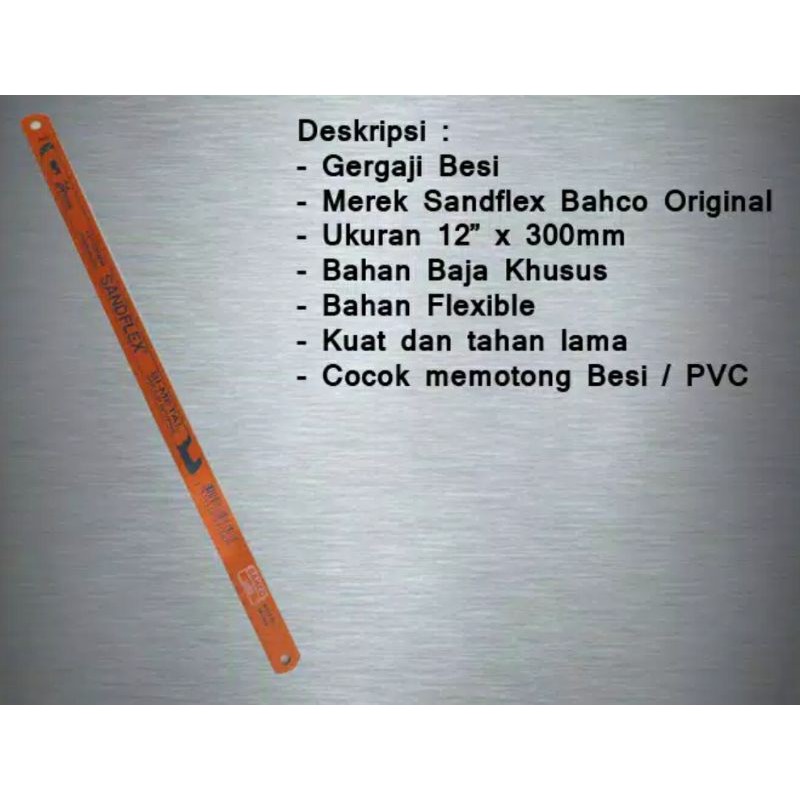 GERGAJI BESI PVC SANDFLEX ORIGINAL