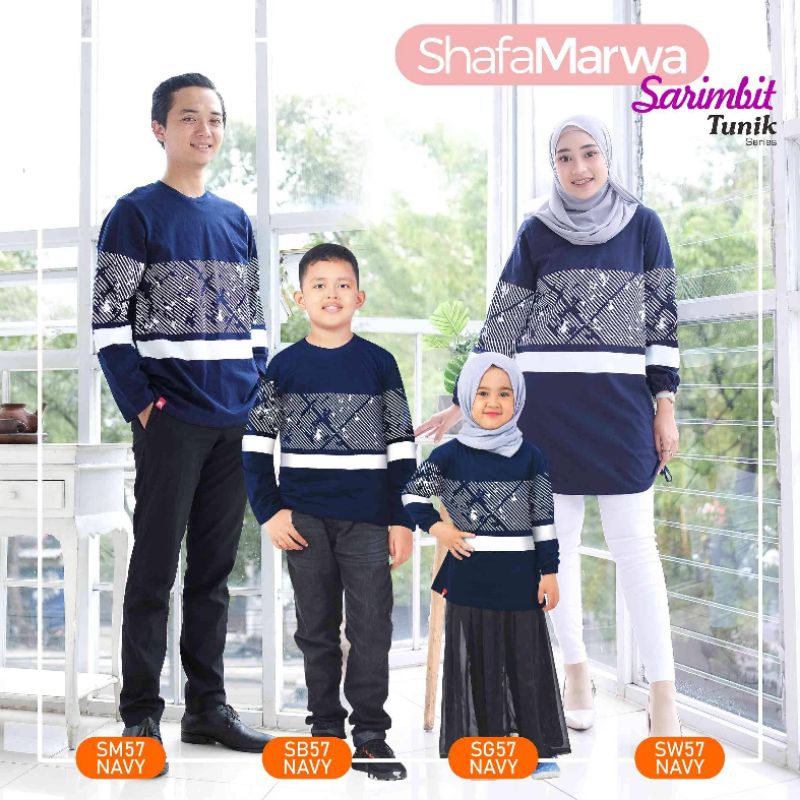 kaos sarimbit keluarga Shafa marwa