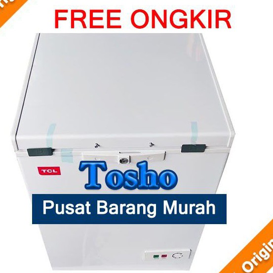 Chest Freezer TCL TCF100 Liter Lemari Es Batu Daging