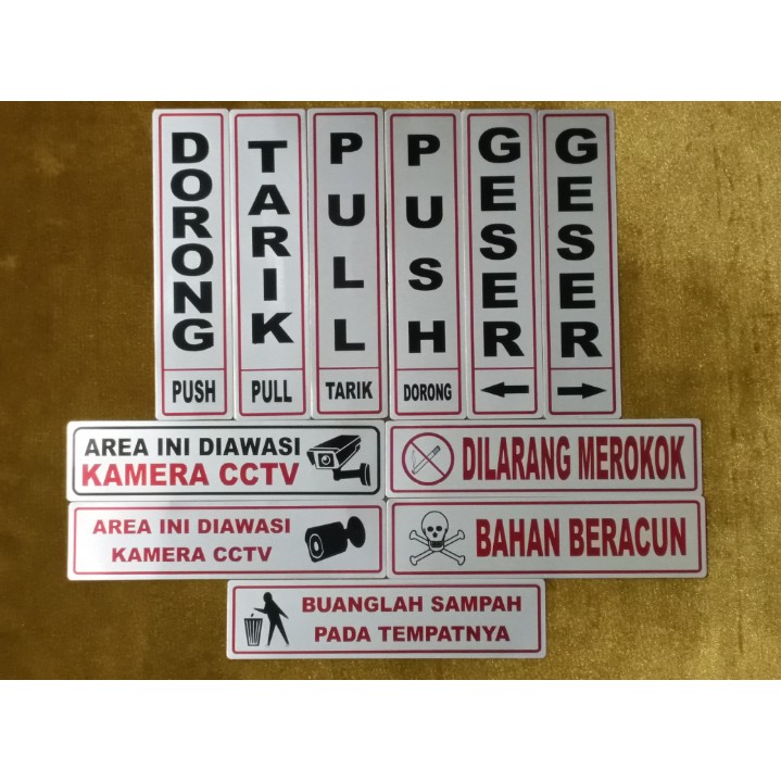

Sticker Anodaiz / Stiker Aluminium Panjang