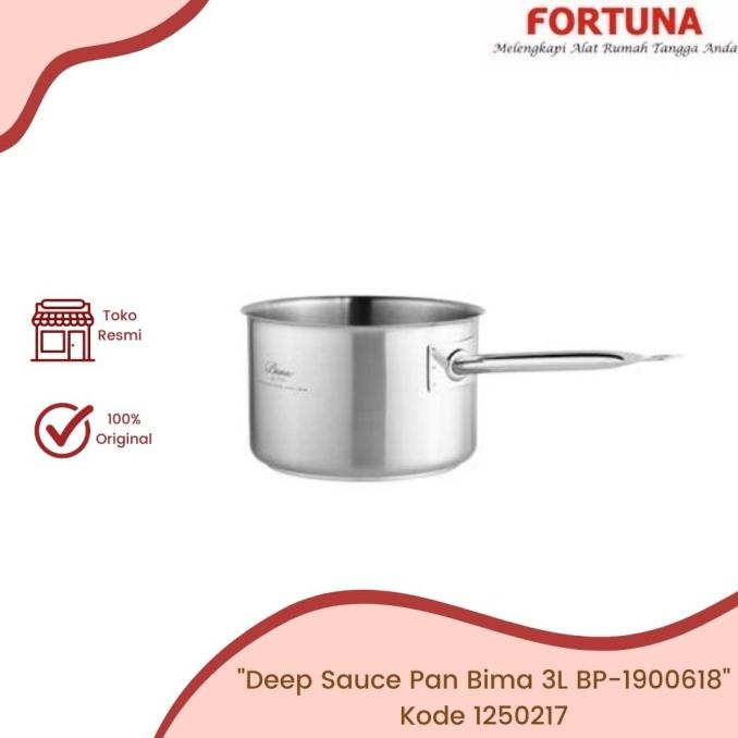 @#@#@#] Deep Sauce Pan Bima 3L BP-1900618 / Bima Deep Sauce