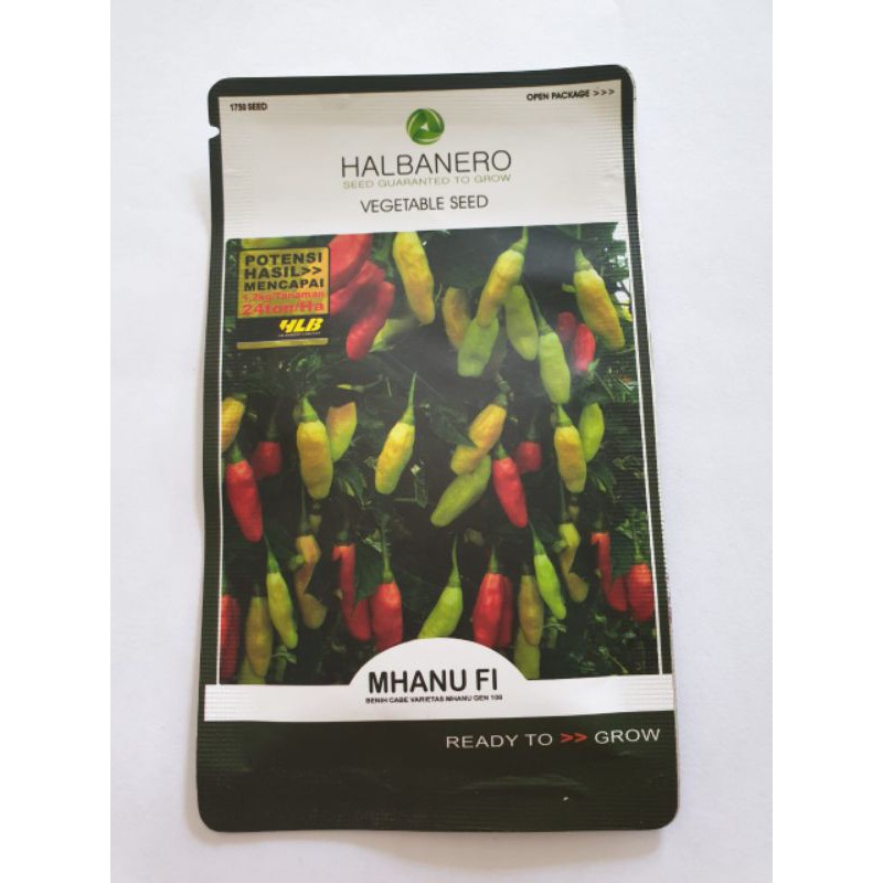 benih cabe halbanero mhanu f1 isi 10 gram