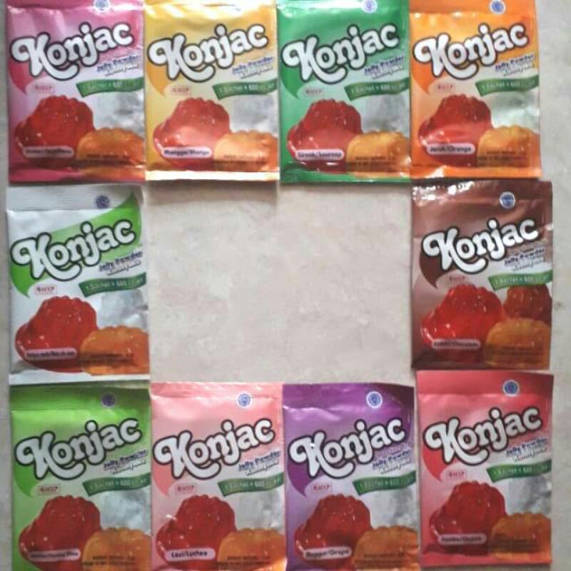 

KONJAC AGAR AGAR 6GR ALL VARIANT
