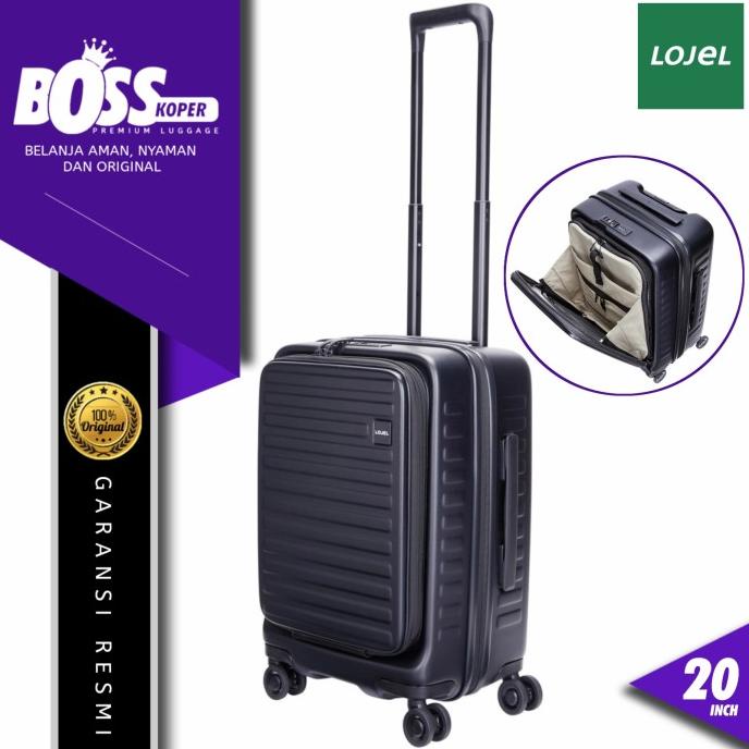 Koper Lojel 20 Inch (Cubo Small) Kabin Hardcase Laptop Bisa Expand Bm_Cityzen
