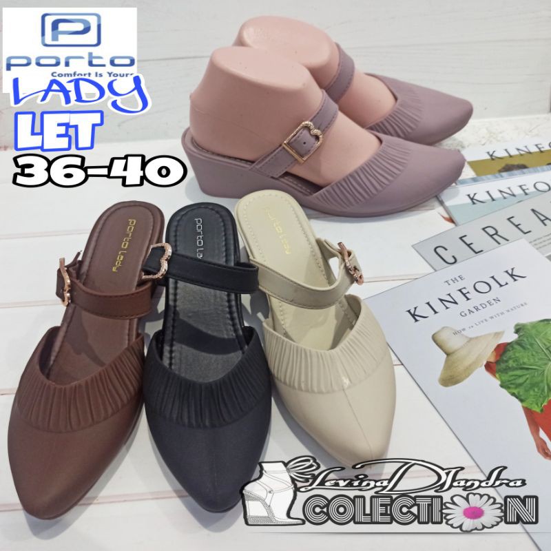 SANDAL SEPATU JELLY PORTO LADY LET