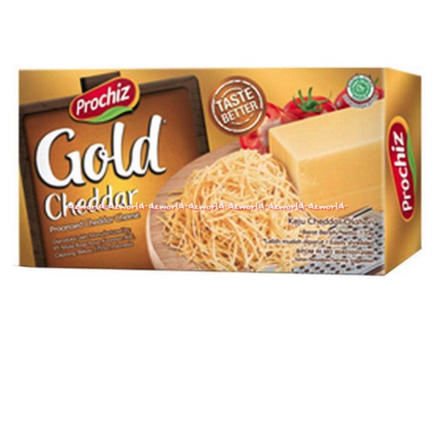 Prochiz Gold Cheddar Processed Chedar Cheese 170gr Keju Cheese Chis Chees Chess