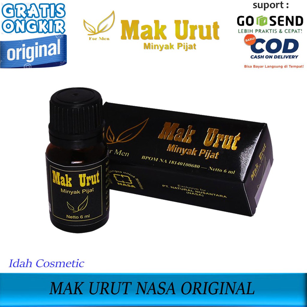 [ORIGINAL] MAK URUT NASA / MAK URUT - Kesehatan Pria - Minyak Urut Pria Dewasa