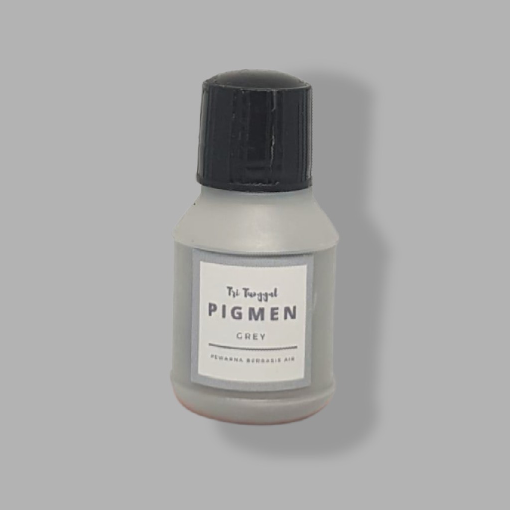 

PIGMEN 12gr GREY Abu-Abu Mini Kecil Pewarna Sablon Pigment Color Slime Clay DIY Waterbased Tie Dye Cat Warna Warni Air Cair Cairan Liquid Paint Painting Kerajinan Prakarya Art Seni Kesenian Perlengkapan Drawing Mewarna Melukis Lukis Tri Tunggal Malang