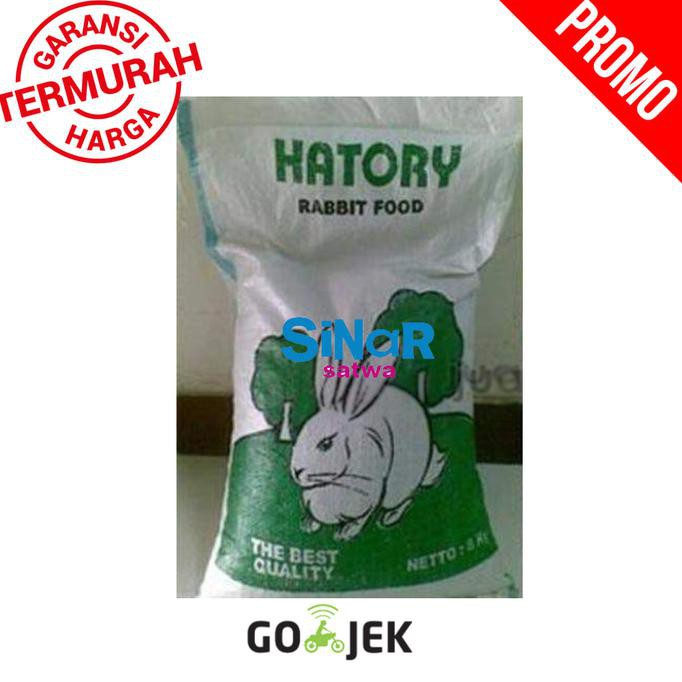 Harga Promo Hatory Pelet Kelinci / Pakan Kelinci 25 Kg