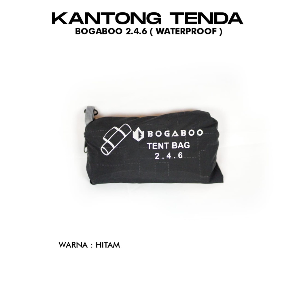 Bisa COD Kantong Tenda Bogaboo - Sarung Tenda Kap 2-6 - Tempat Tenda