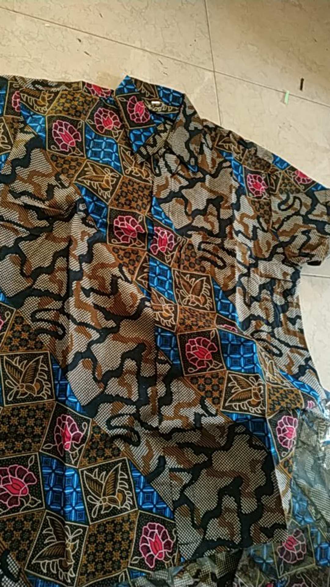 Size M L Xl Xxl Xxxl Bswart Batik Hrb026 Kenongo Hem Pendek Padi Pekalongan M L Xl Batik Pria Murah