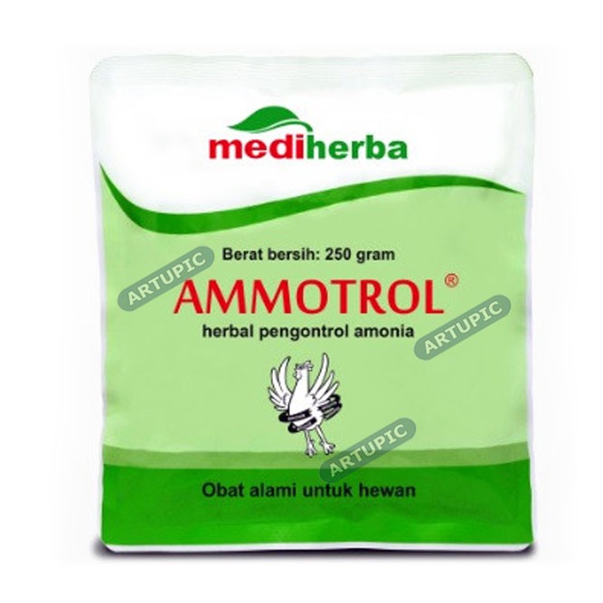 Ammotrol 250 gram Penghilang Bau Kotoran Fases Ayam Unggas Sapi Babi Herbal Pengontrol Amonia