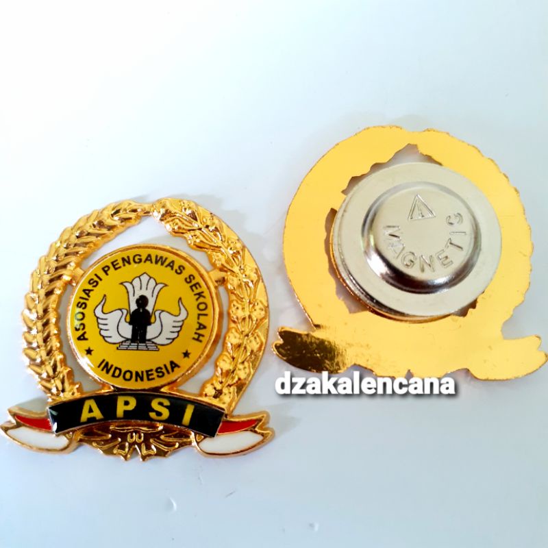 Jual PIN APSI ~ LENCANA APSI ~ PIN ASOSIASI PENGAWAS SEKOLAH INDONESIA ...