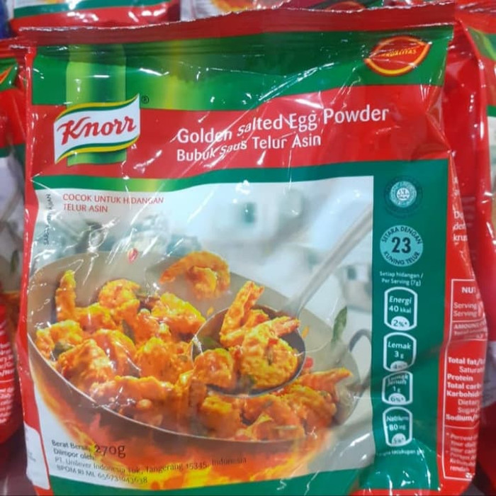

SPESIAL PROMO - KNOR GOLDEN SALTED EGG POWDER 270G