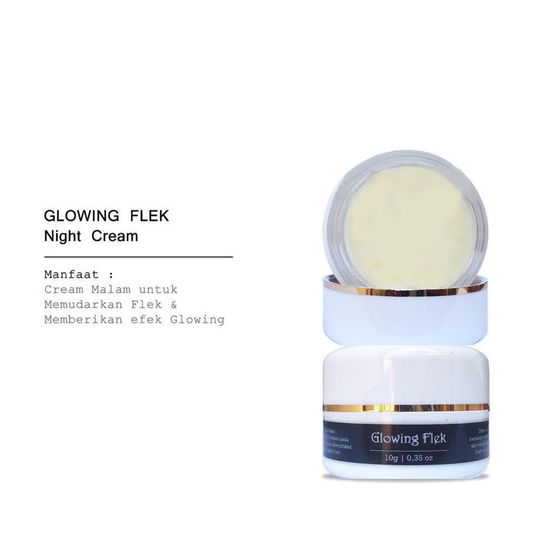 Glowing Flek Night Cream || Flek Cream Original AMAN Kitoderm