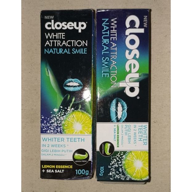 Close Up White Attraction Natural Smile Whiter Teeth In 2 Weeks Gigi Lebih Putih Dalam Dua Minggu Se