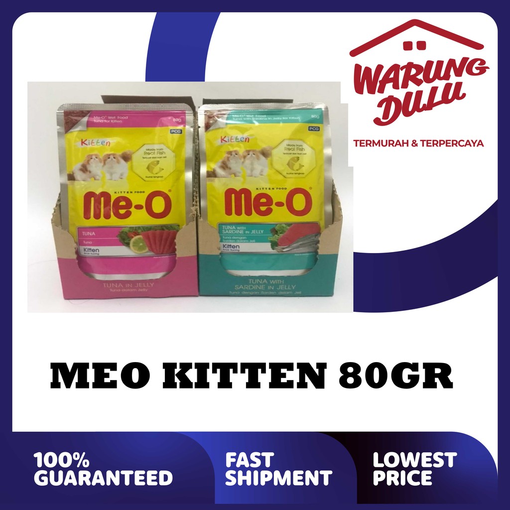 MEO KITTEN POUCH 80GR ALL VARIAN