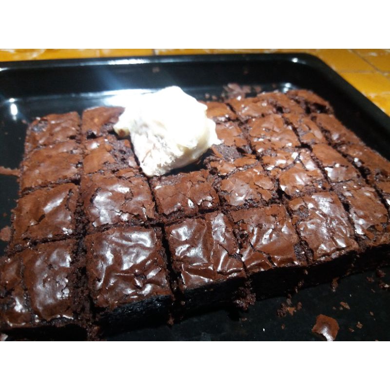 

Fudgy brownies