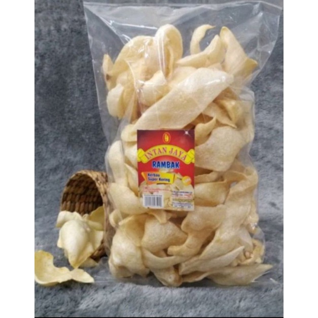 Kerupuk Rambak Intan Jaya Kerbau Super Kering 250gr