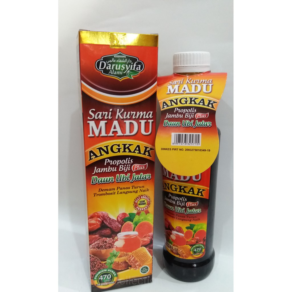 

Sari Kurma Angkak Darusyifa Herbal DBD Alami