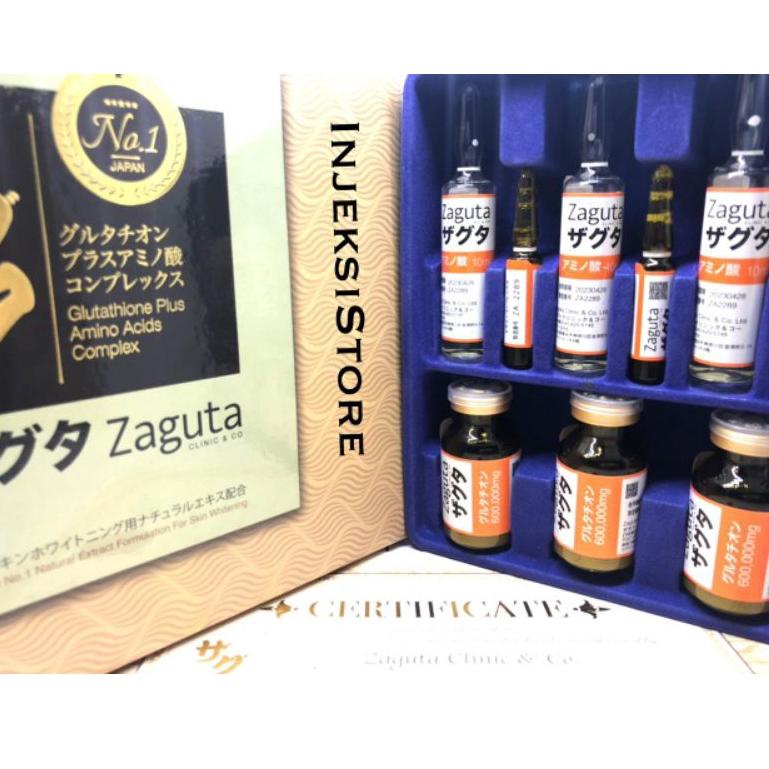 ⇷ New Box Zaguta Infus Whitening Jepang Suntik putih Japan Injeksi Original Best Seller ⇋