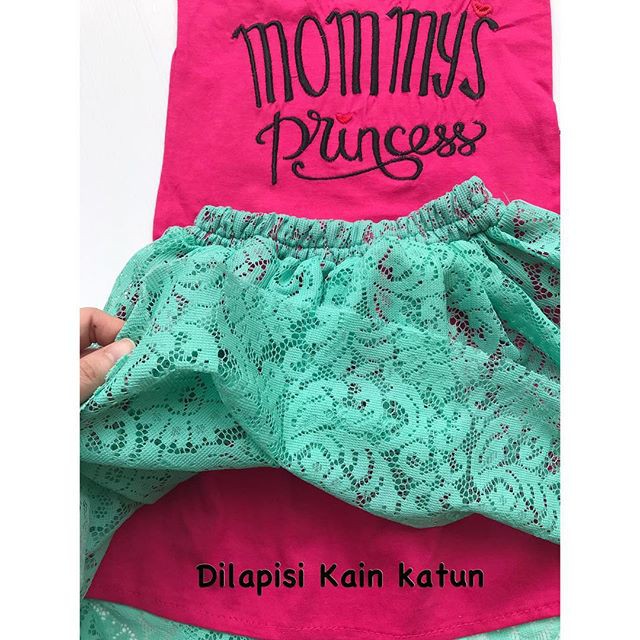 MOMMY’s PRINCESS JUMPER SET (free bandana and skirt) jumper anak jumper bayi babeebabyshop