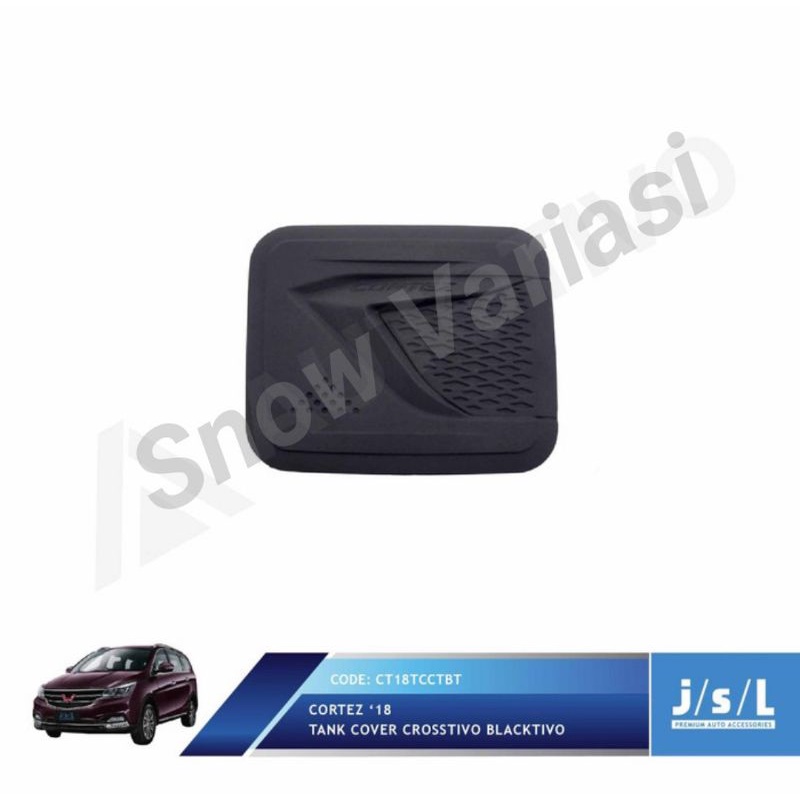 JSL Tank Cover Wuling Cortez Hitam Doff Model Crosstivo Blacktivo