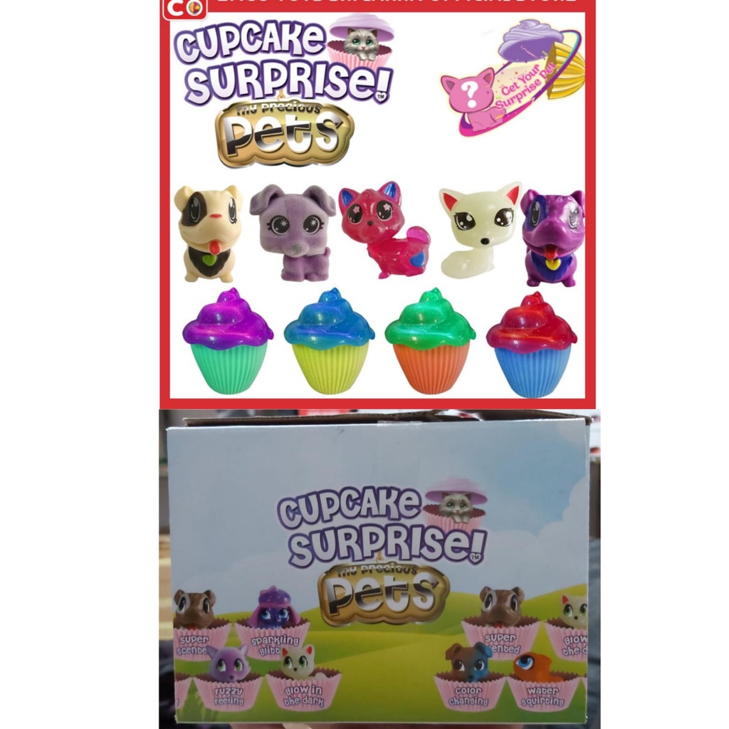 Mini Cupcake surprise cupcake emco Pets Mainan Boneka Pets lucu banget pet mainan anak lucu binatang